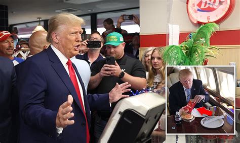 Trump asks what the hell is a Blizzard at Dairy Queen in Iowa